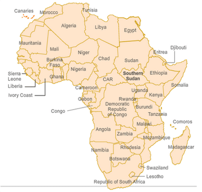 political-map-of-africa