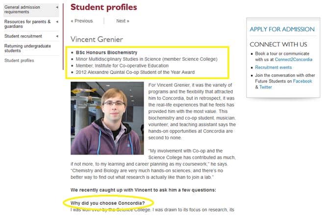 concordia-university-student-profile